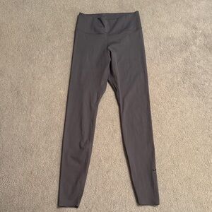 Nike Steel Gray Full Length Leggings Small